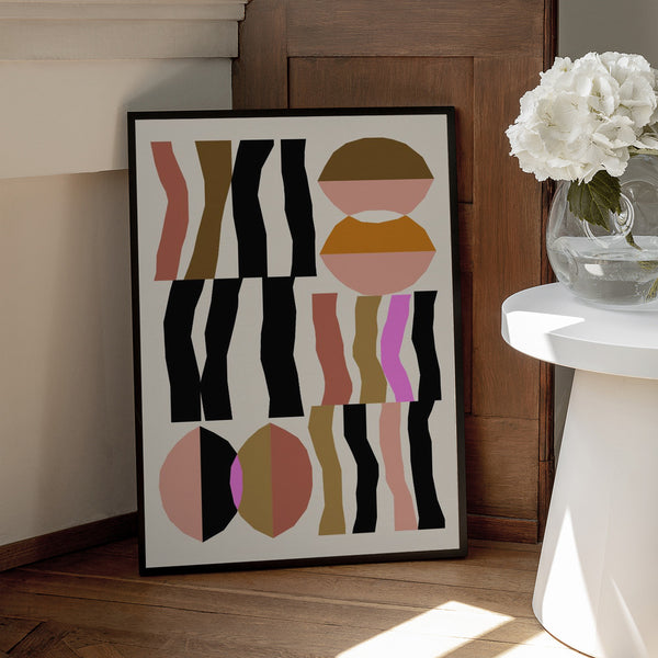 Tablou înramat „Abstract composition 26” de NKTN