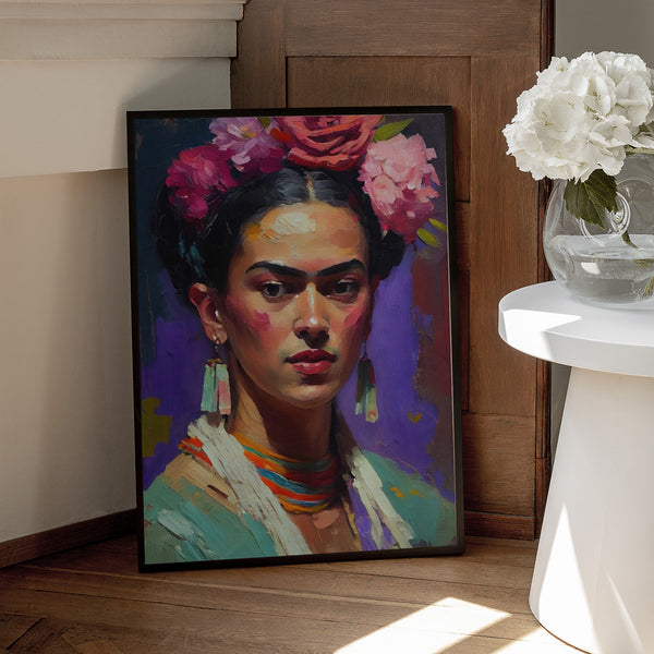 Tablou înramat „Vibrant Elegance” de Treechild