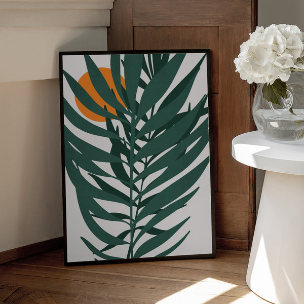 Tablou înramat „Little Miss Sunshine” de Kubistika