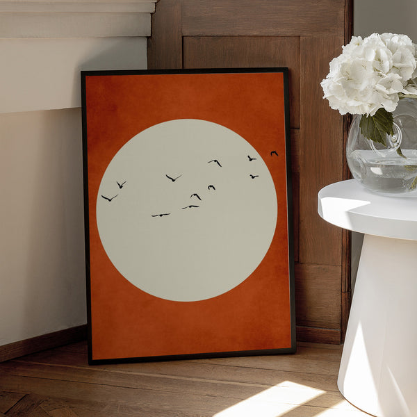 Tablou înramat „Warming Feelings” de Kubistika