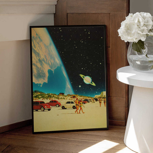 Tablou înramat „Galaxy Beach” de Taudalpoi