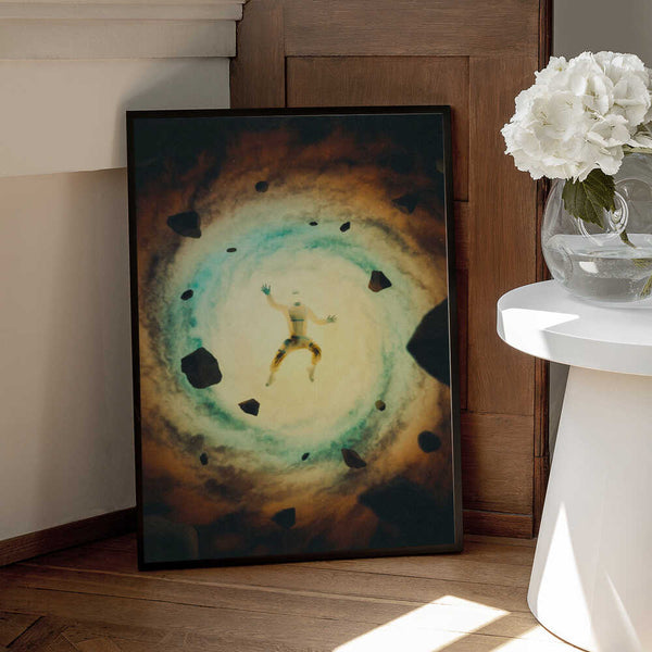 Tablou înramat „Falling Behind” de Taudalpoi