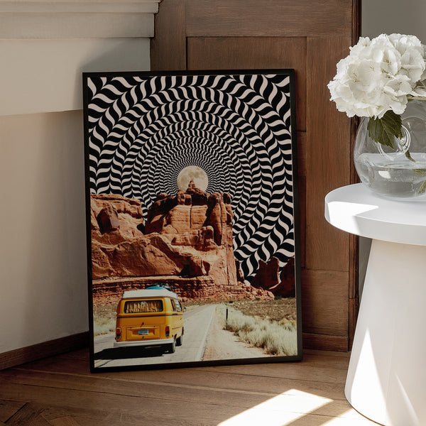 Tablou înramat „The Real Road Trip” de Taudalpoi