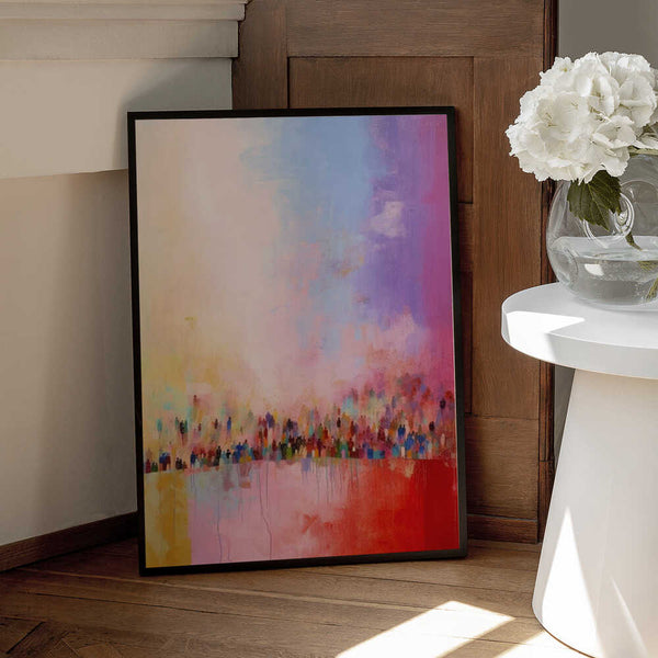Tablou înramat „Colorful Haze” de Treechild