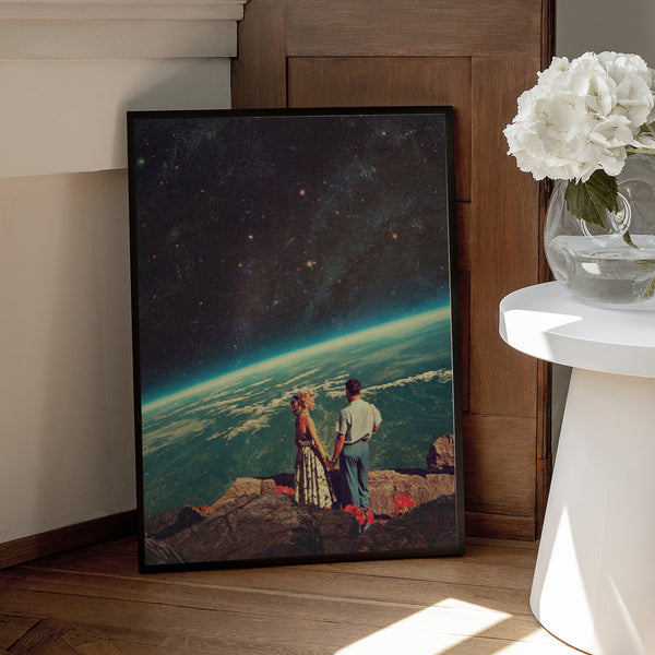 Tablou înramat „Love” de Frank Moth