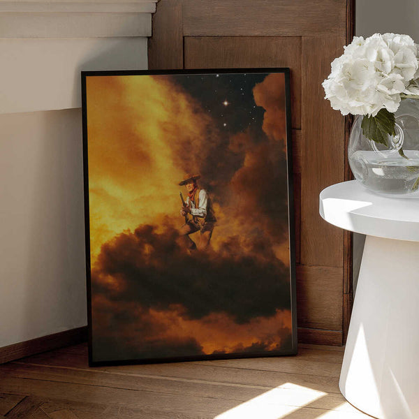 Tablou înramat „Cowboy I” de Taudalpoi