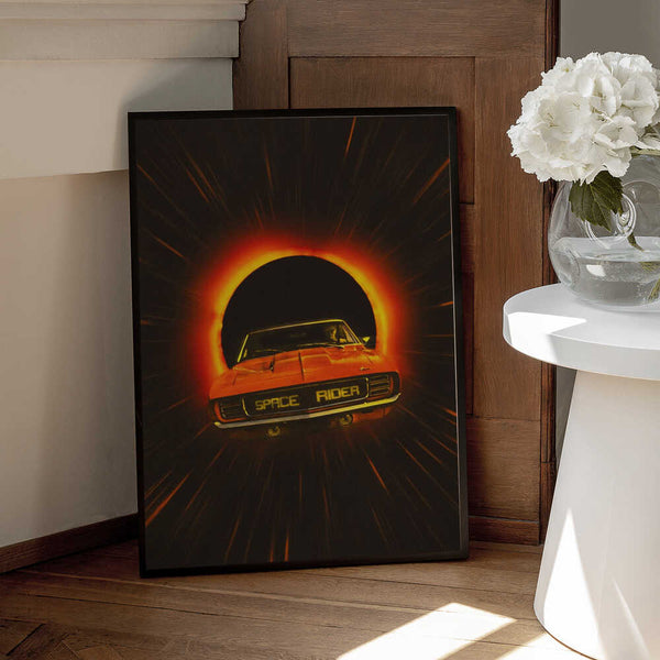 Tablou înramat „The Space Rider” de Taudalpoi