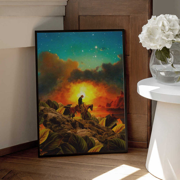 Tablou înramat „Cowboy II” de Taudalpoi