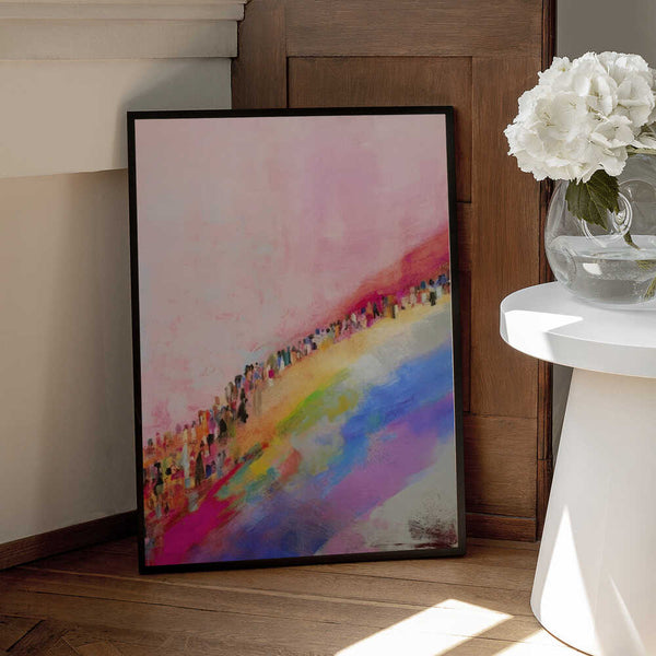 Tablou înramat „Pastel Dreamscape” de Treechild