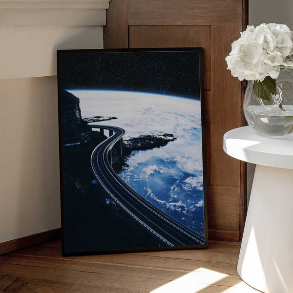 Tablou înramat „Road To Infinity” de Taudalpoi