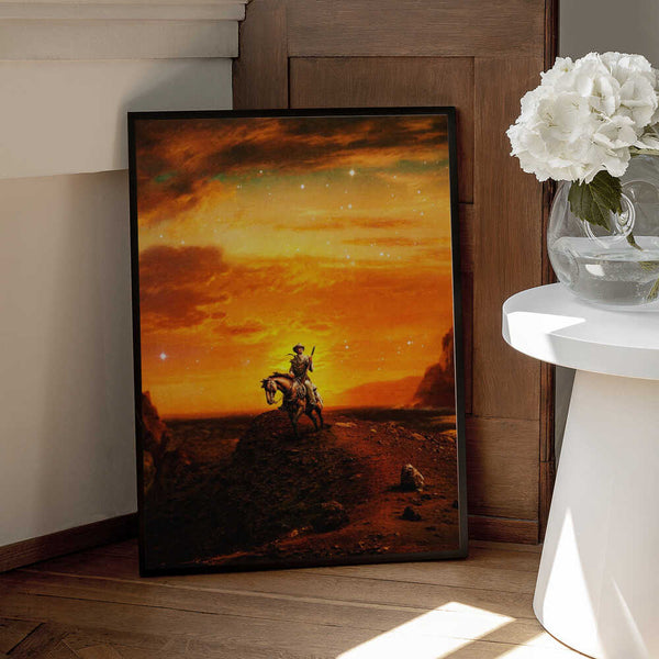 Tablou înramat „Courage” de Taudalpoi