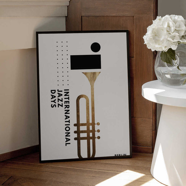 Tablou înramat „Jazzy Days 2” de Kubistika