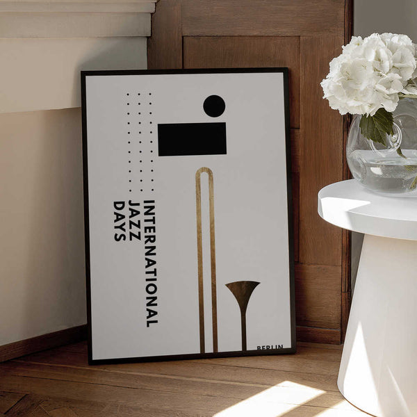 Tablou înramat „Jazzy Days 3” de Kubistika