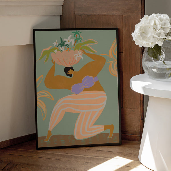 Tablou înramat „The Weight Of The World” de Arty Guava