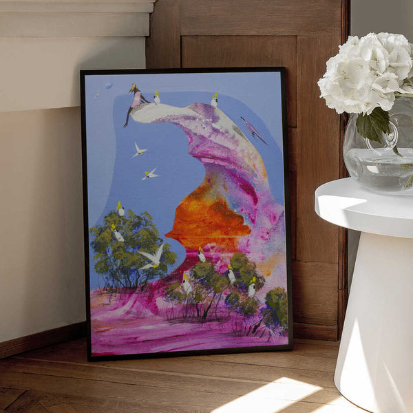 Tablou înramat „Away from it all” de Adam Bogusz