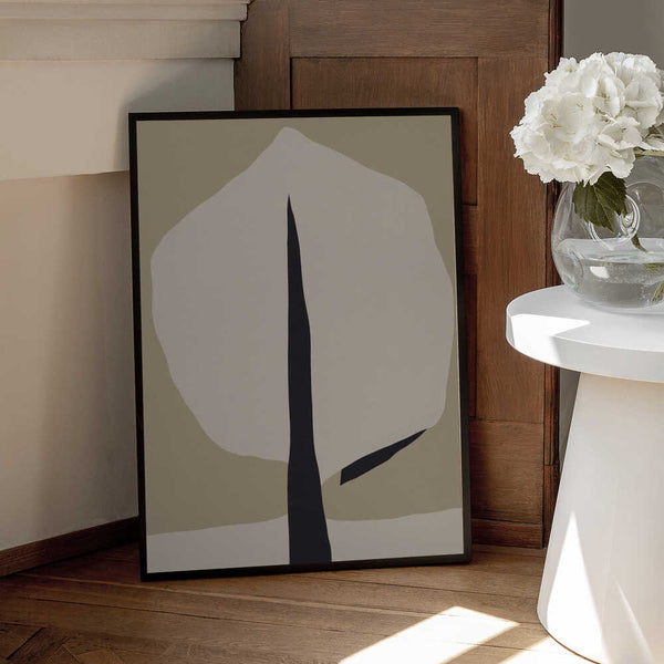 Tablou înramat „Monochrome Silhouette” de Little Dean