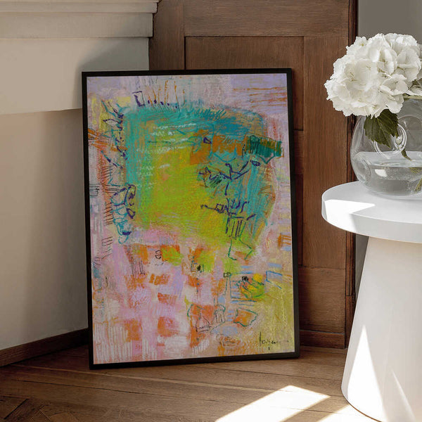 Tablou înramat „Prismatic Daydream” de Dorothy Fagan