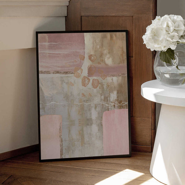 Tablou înramat „Glorious pink-3” de Sally Ann Moss