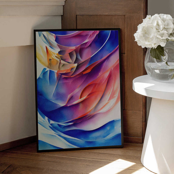 Tablou înramat „Nature Inspired Abstract Watercolor (Day 42)” de Mauro