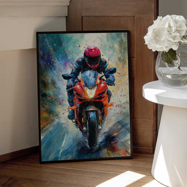 Tablou înramat „Sport Motor 1” de Justyna Jaszke