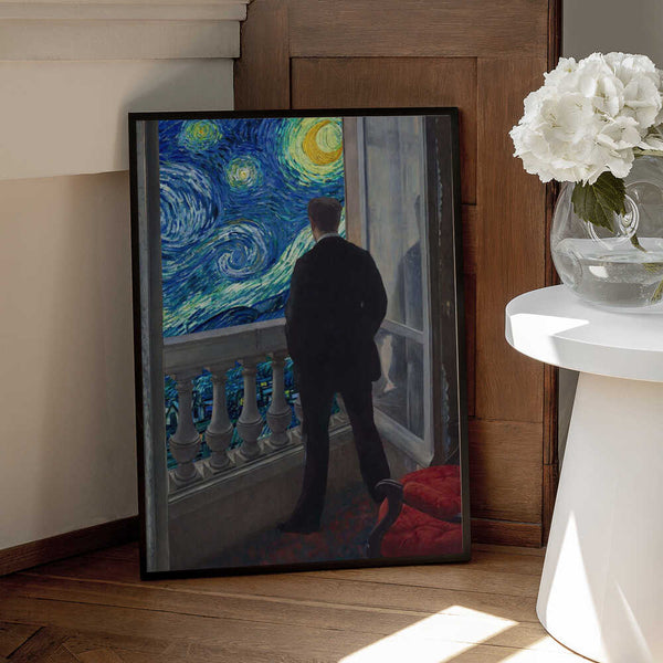 Tablou înramat „Starry Night View” de Dikhotomy