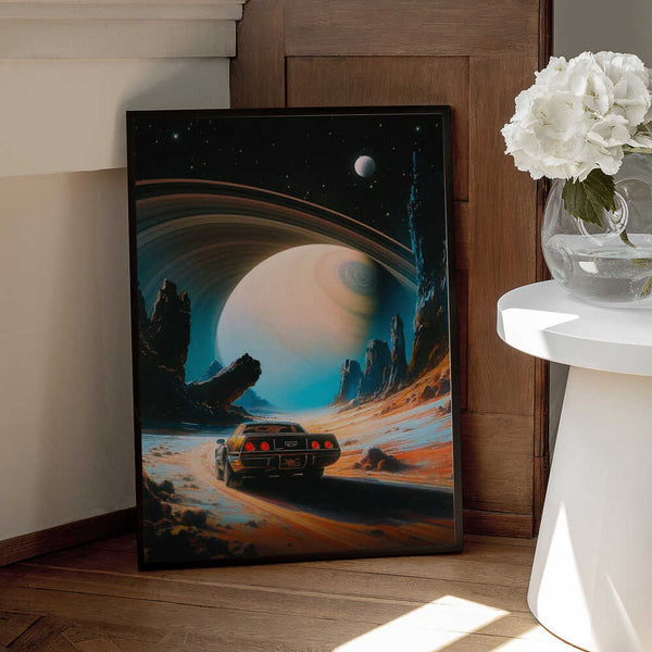 Tablou înramat „Ultimate Space Racer” de Taudalpoi