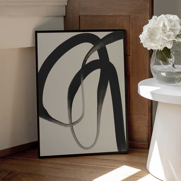 Tablou înramat „Flowing Elegance” de Treechild