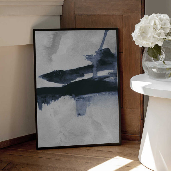 Tablou înramat „Blu 1” de Dan Hobday