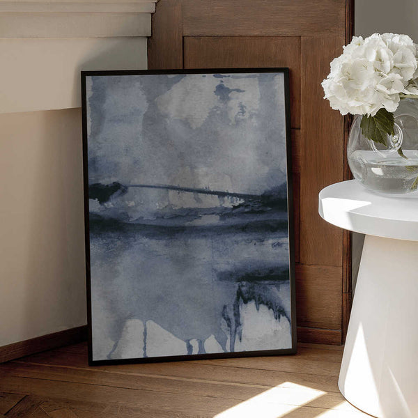 Tablou înramat „Blu 2” de Dan Hobday