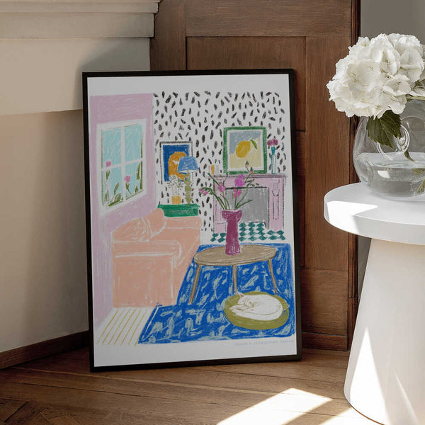 Tablou înramat „Pandc Interior” de Jenny Liz Rome