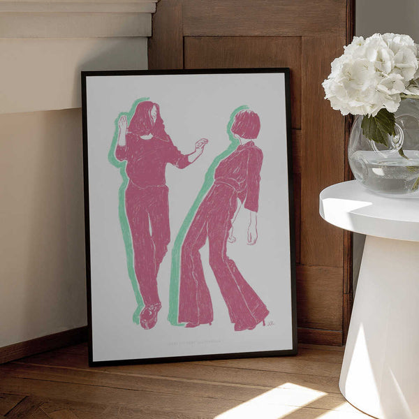 Tablou înramat „Jlr Dancing3 Copy” de Jenny Liz Rome