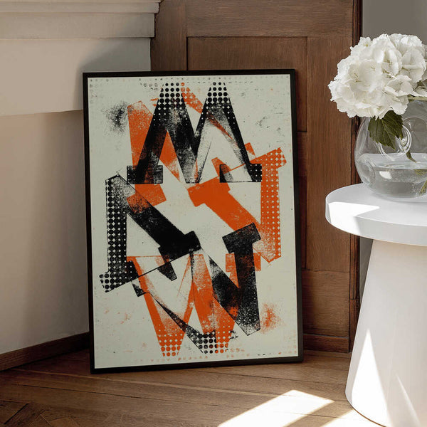 Tablou înramat „Bold Chaos” de Petr Strnad