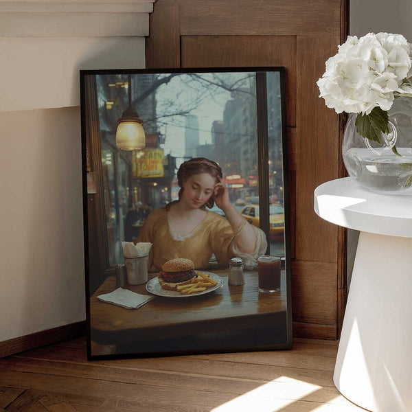 Tablou înramat „Diner disappointment” de Dikhotomy