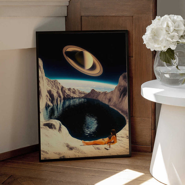 Tablou înramat „Moon Pool” de Taudalpoi