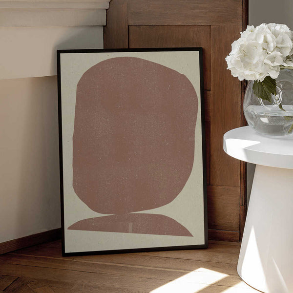 Tablou înramat „Earthy Stone” de THE MIUUS STUDIO