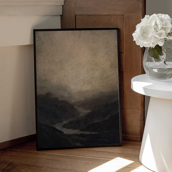 Tablou înramat „Highland River” de Dan Hobday