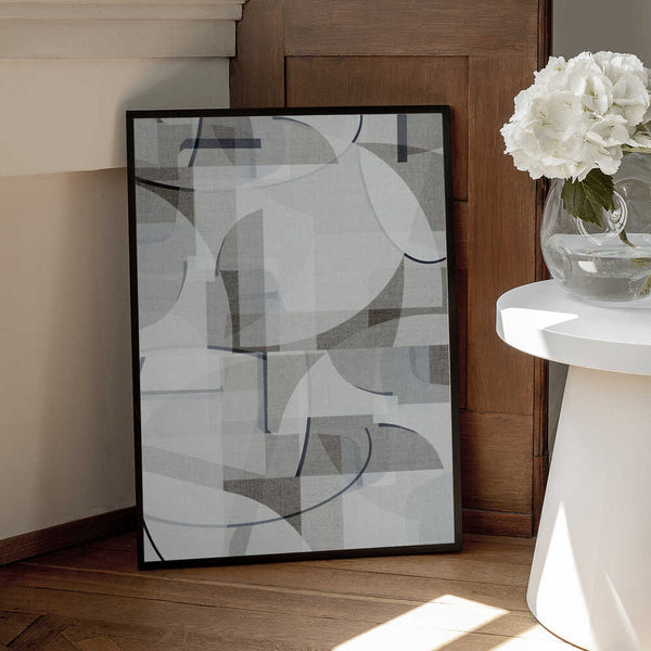 Tablou înramat „Neutral Curves 4” de cartissi