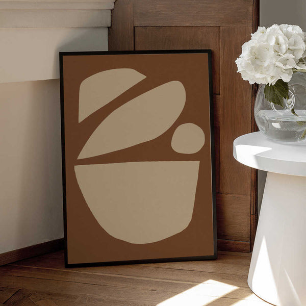 Tablou înramat „Abstract Balance” de Treechild