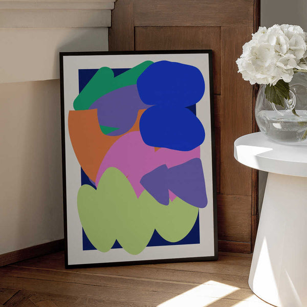 Tablou înramat „HARMONIE VISUELLE” de RS LAB STUDIO