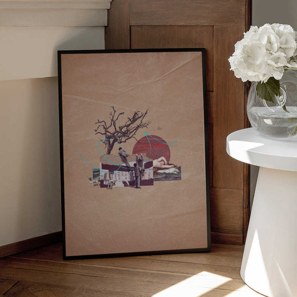 Tablou înramat „Barren Tree” de Dominik Przerwa