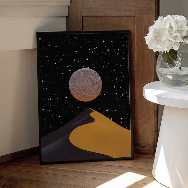 Tablou înramat „Celestial Dunescape” de Nicholas