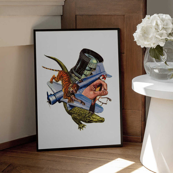 Tablou înramat „Adventures In Zoology” de Mikhail Siskoff