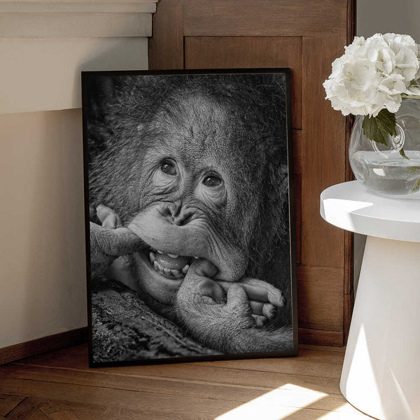 Tablou înramat „Big Smile.....please” de Angela Muliani Hartojo