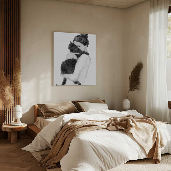 Tablou canvas „Cat Lover” de Pictufy Studio II