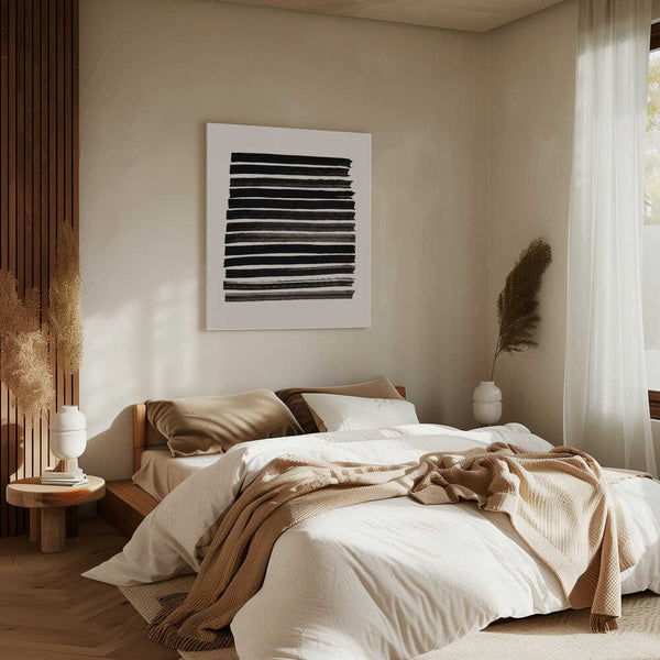 Tablou canvas „Stripes_Beige” de Pictufy Studio II