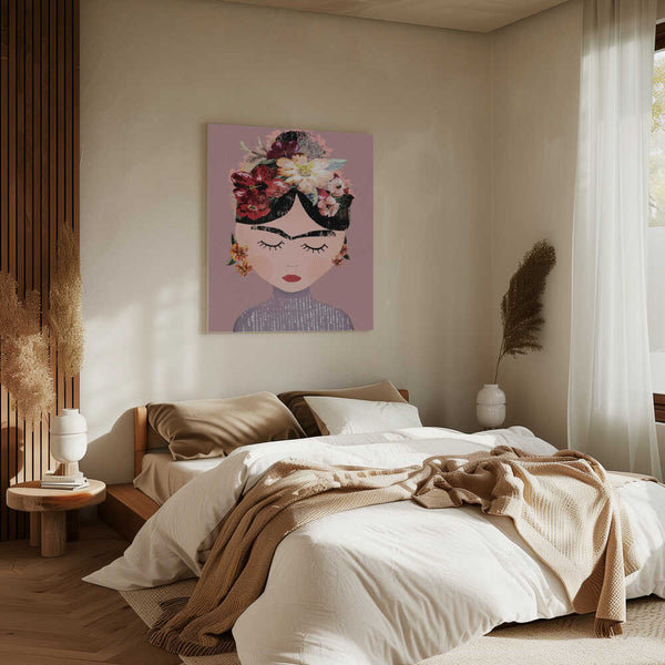 Tablou canvas „Floral Serenity” de Treechild