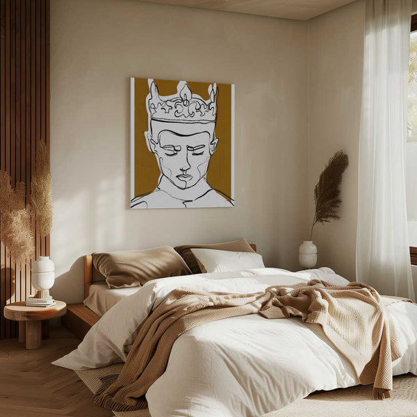 Tablou canvas „Silent Monarch” de Treechild