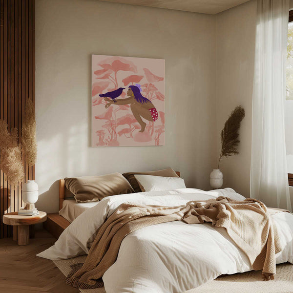 Tablou canvas „Raven” de Jota de jai