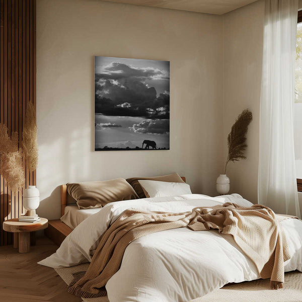 Tablou canvas „He walks under an African Sky” de WildPhotoArt