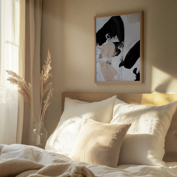 Tablou înramat „Black and Nude” de uplusmestudio